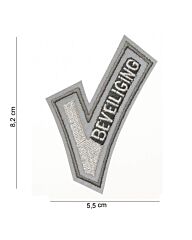 Embleem beveiliging stof reflecterend
