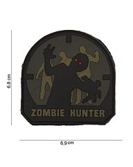 Embleem 3D PVC ACU-A Zombie Hunter
