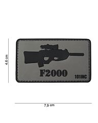 Embleem 3D PVC F2000 