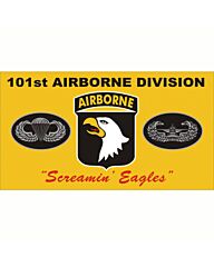 vlag Airborne 101e division geel