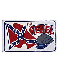  vlag Rebel With Cap