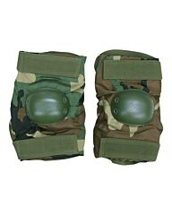 Elleboog beschermers neoprene woodland camo