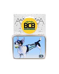 B.C.B. My dog walking tin