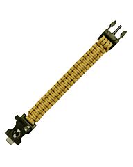101inc Paracord survival bracelet 9inch coyote