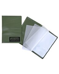 Fosco Documenten houder A5 waterproof groen