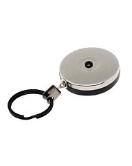 Key-Bak 2 Inch EDC Retractor #4 Stainless Steel Chain