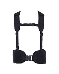 101inc Tactical belt with harnas zwart