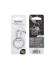 Nite Ize DualPass Sleutelring Zilver