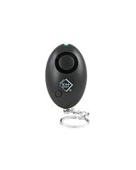 KH Security Sleutelhanger Alarm met LED Zwart