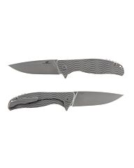 Black Eagle Zakmes Wave Full Titanium Flipper