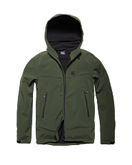 Vintage Industries Alford Softshell Jacket Dark Olive
