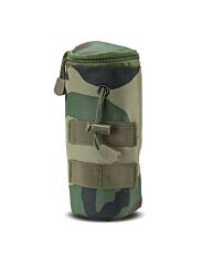 101Inc Molle pouch airsoft BB fles woodland camo