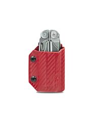 Clip & Carry Kydex Sheath CF-Red Leatherman Wave