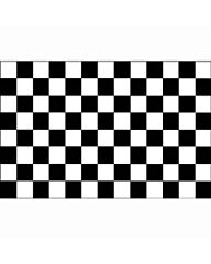 vlag Finish, formule1, racing, zwart wit geblokt
