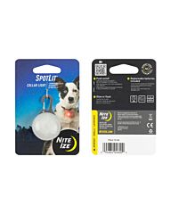 Nite Ize Pet SpotLit Halsbandlamp Rood