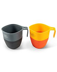 UCO Camp Cup Set 2-Delig Geel-Grijs nvt