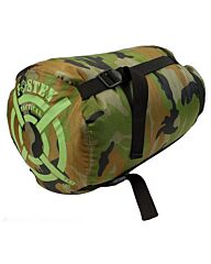Fostex slaapzak Sniper mummy woodland camouflage