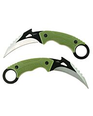X-Treme Zakmes Fixed Karambit Green