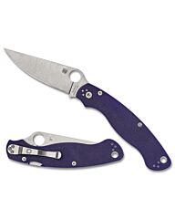 Spyderco Zakmes Military 2 Dark Blue CPM S110V PE