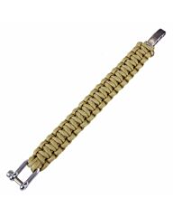 Paracord bracelet K2108A 9inch coyote