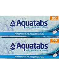 Aquatabs Waterzuiveringstabletten Set 2X50 - Noodpakket