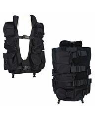 Fostex tactical vest met kraag zwart