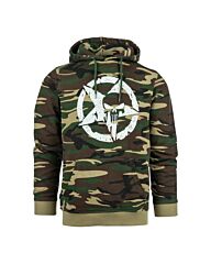 Fostex Hoodie Allied Star-Punisher camo