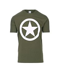 Fostex T-shirt Allied Star groen