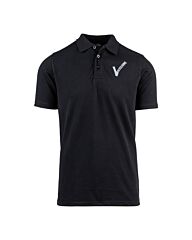 Fostex Polo Shirt beveiliging V-logo zwart