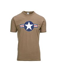 Fostex T-shirt USAF WWII Coyote