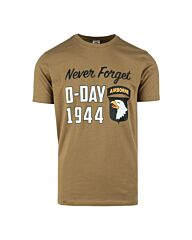 Fostex T-shirt D-Day 1944 coyote