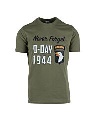 Fostex T-shirt D-Day 1944 groen