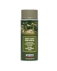 Fosco spuitbus legerverf 400ml Indian Green