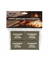 Mil-Tec Watervaste lucifers 4-pack