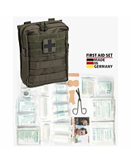 Mil-Tec EHBO Set Pro Molle Pouch 43-delig olive