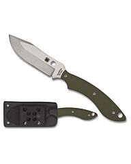 Spyderco Outdoormes Stok Bowie OD Green 8Cr13MoV PE