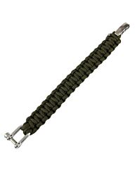 Paracord bracelet K2108A 9inch groen