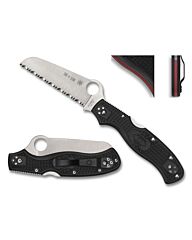 Spyderco Zakmes Rescue 3 Thin Red Line Black VG-10 SE