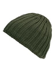 Fostex Beanie heavy knit groen