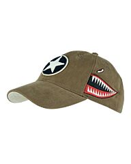 Fostex Baseball Cap Brushed P-40 curtiss