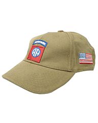 Fostex Baseball cap 82nd Airborne khaki