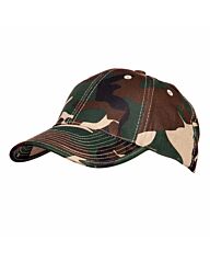 Fostex baseball cap flexfit woodland camo