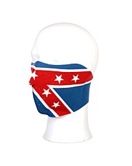 101inc Biker mask half face Rebel