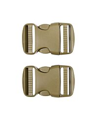 101inc Spare Buckle 38mm 2st. coyote