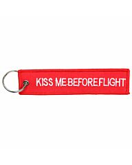 Sleutelhanger Kiss Me Before Flight