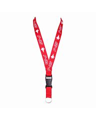 Key koord lanyard F-35 rood