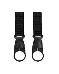 101inc Molle water bottle ring 2-pack zwart