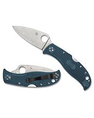 Spyderco Zakmes LeafJumper Lightweight Blue K390 PE