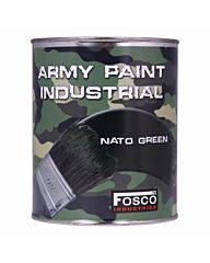 Fosco Blik legerverf 1liter Nato groen