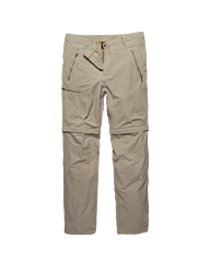 Vintage Industries Minford Technical zip-off pants beige